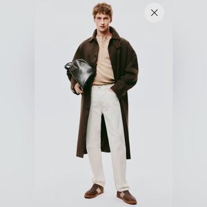 NEW H&M Men's White Straight Jeans Size 30x32